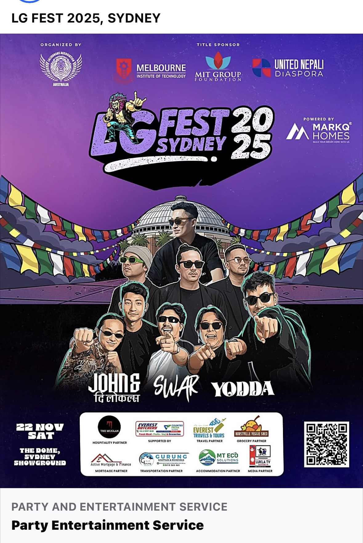 शनिबार ओलम्पीक पार्कमा एलजी फेस्टको धमाका 