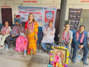 NRNA नारी निकुञ्ज वुमन फोरम अष्ट्रेलियाको आर्थिक सहयोगमा पाठेघरको मुखको क्यान्सर परीक्षण तथा परामर्श शिविर सम्पन्न