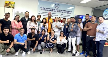 मुक्केवाज बस्नेतलाई एनआरएनको सम्मान