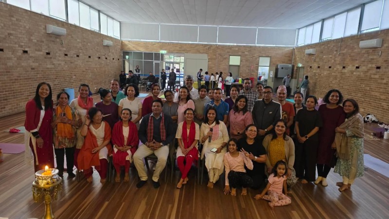 पश्चिमी सिड्नीमा १२औँ अन्तर्राष्ट्रिय योग दिवस सम्पन्न