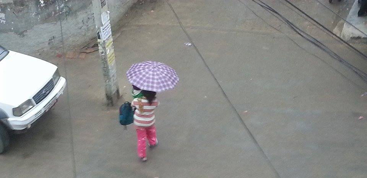 काठमाडौंसहित देशका अधिकांश भागमा वर्षा 