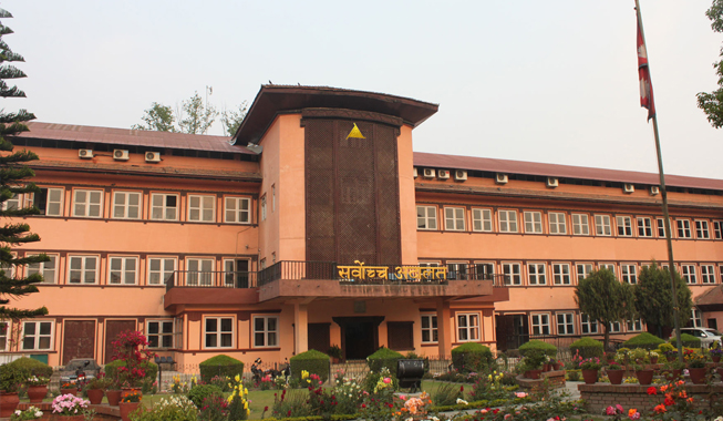 बेहाल छ कठैं अदालतको हाल
