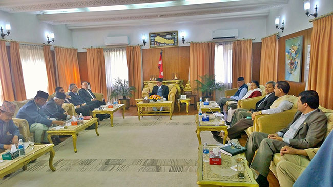 संविधानको मस्यौदा लेखन अगाडि बढाउन तीन दल सहमत