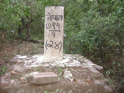 नेपाल भारत सीमा स्तम्भ अनुगमन जारी