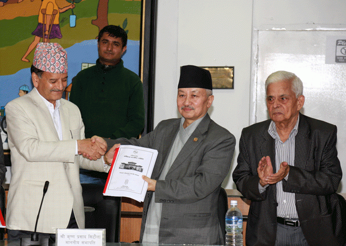 मस्यौदा समितिको परिमार्जित विधेयक संविधानसभामा