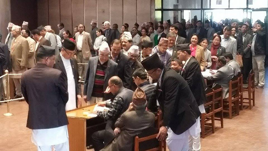 उपराष्ट्रपति निर्वाचनको मतदान सकियो, ५४६ मत खस्यो