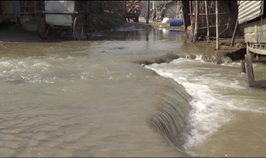 बाढीको कारण सुनसरीको जनजीवन प्रभावित